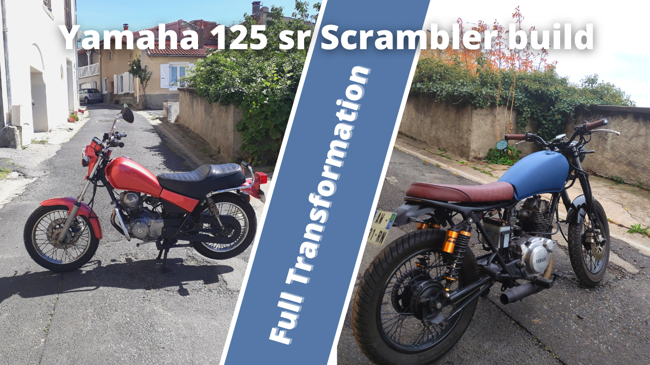 Yamaha Cafe Racer Side View