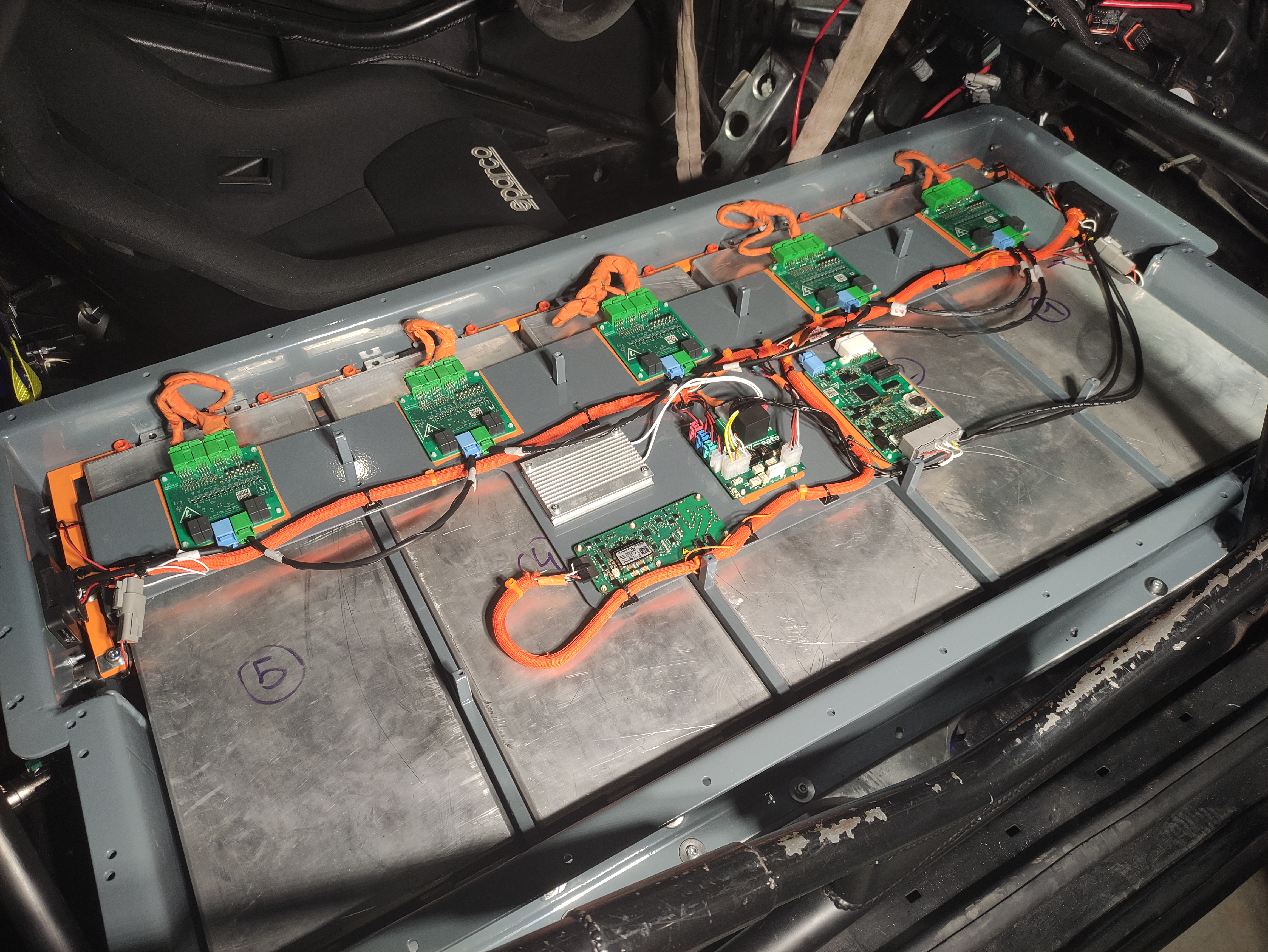 Volta EV battery pack build